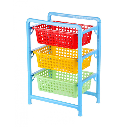 Этажерка 3-х секционная для игрушек (450х310х640) (уп.3) М1273 г.Октябрьский РСВ-159727