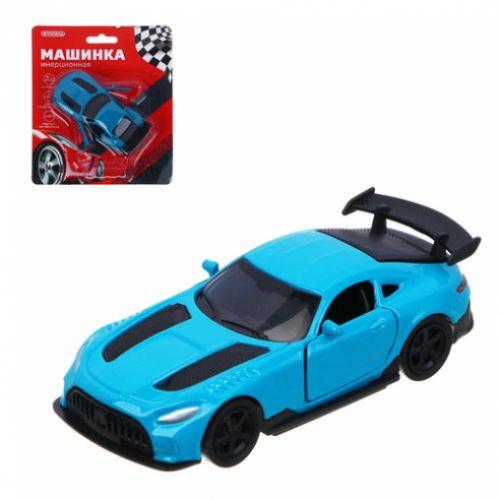 Машинка, инерция, 1:64, откр. двери, металл, ABS, PS, PP, TPR, 11,2х13,2х2,5 см, 8 диз.  ИГРОЛЕНД