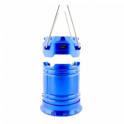Фонарь аккум. 5800 кемпинг, солн. бат.,шнур 220В,USB зарядка, доп.подсветка,раздвижной