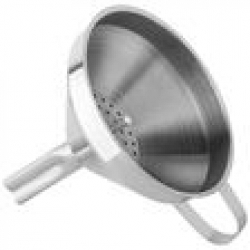 Воронка с фильтром 10,5x13x10,5 см Mallony Domestico из нержавеющей стали арт.108959 РСВ-553968