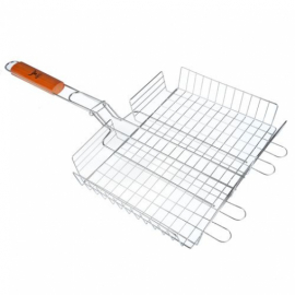 Решетка гриль хром., 23x29x6см GRILLBOOM