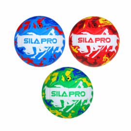 Мяч футбольный 22см, 5 р-р, 3сл, PU 3.0мм, 380г (+-10%) SILAPRO