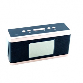 Муз.центр  (X-32) MP3, FM,BT, USB, SD, часы, будильник