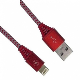 Кабель USB Lightning (I5-25-MLD) тканевая оплетка