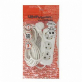 Сет.удл. ПВС 2х1 3 роз.10м 10А  (корпус ABS) E-203 1967