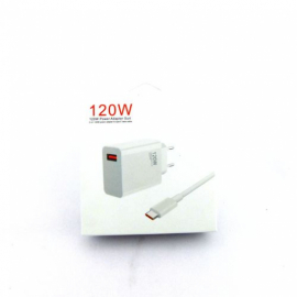 Зарядка в розетку 120w-2+1