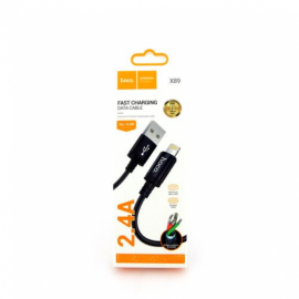 Кабель USB HOCO X89 2м Lightning чёрный
