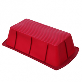 Форма силиконовая прямоугольная 22,5x12,5x6см, 3 цвета VETTA